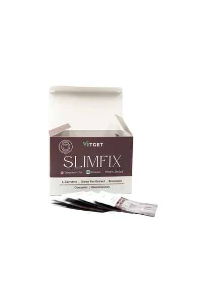 Vitget Slimfix L-carnitine Green Tea Bromelain 30 Saşe