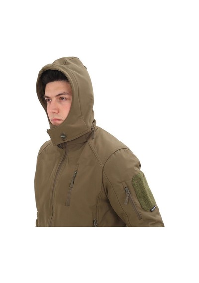 Terrien Özel Seri Avcılık Kıyafeti Günlük Giyim Mevsimlik Giysi Single Sword Softshell Kışlık Erkek Mont Çok Renkli