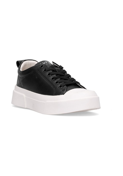 Lufian 121230038 Mia Kadın Hakiki Deri Klasik Sneaker Siyah Siyah