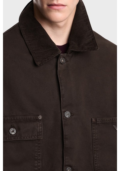 Emporio Armani Logolu Regular Fit Cep Detaylı Kaban Erkek Kaban Em006501 Af27763 U6030 Koyu Kahve Koyu Kahverengi Emporio Armani Logolu Regular Fit Cep Detaylı Kaban Erkek Kaban Em006501 Af27763 U6030 Koyu Kahve Koyu Kahverengi
