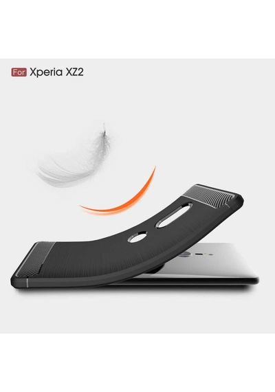 Sony Xperia Xz2 Kılıf Zore Room Silikon Kapak Siyah