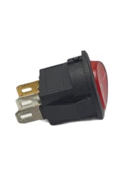 Electroon Mini Işıklı Yuvarlak Anahtar 16Mm 3Pin - 10Adet