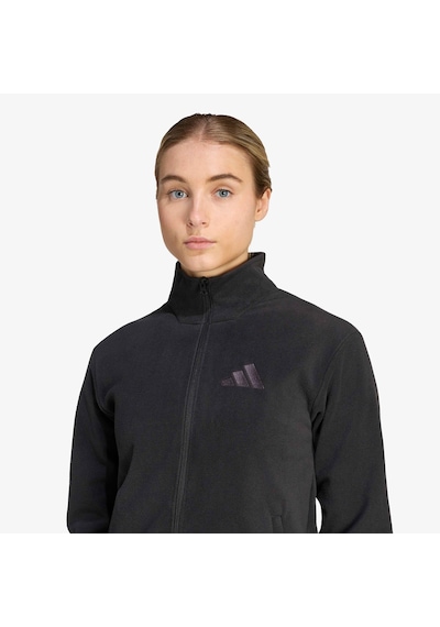 Adidas Terrex Multi Essentials Full Zip Fleece Kadın Siyah Polar Ky9853