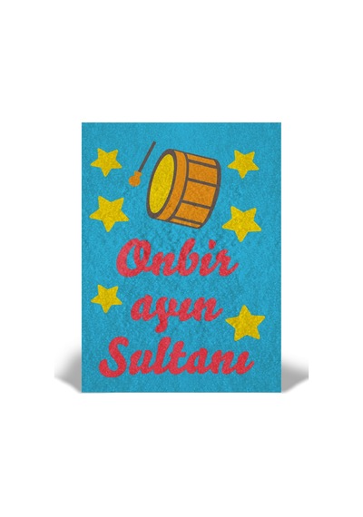 On Bir Ayın Sultanı Tuz Boyama, Eğitici Aktivite, Kum Boyama Oyunu
