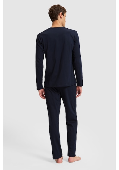 U.S. Polo Assn. Erkek Lacivert Pijama Takımı 50333256-vr033