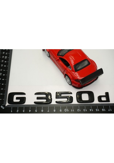 G 350d Bagaj Parlak Siyah ABS 3M 3D Yazı Logo