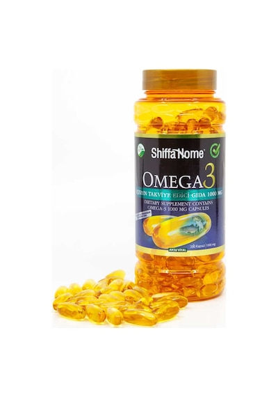 Shiffa Home Omega 3 Balık Yağı 200 Kapsül 1000 Mg