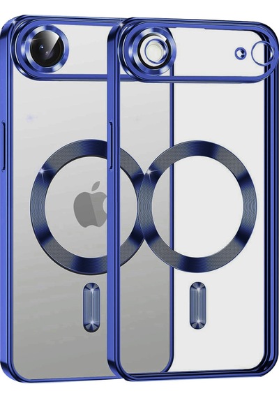 Apple Uyumlu iPhone 17 Air Uyumlu Kross Magneticsafe Kapak - Lacivert