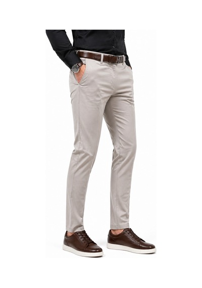Lavetto Erkek Kanvas Pantolon Regular Kalıp Yazlık Bgl-st05408 Taş