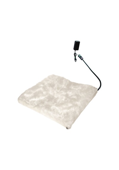 Kedi Minderi Isıtmalı Model 45x45cm 12v Adaptörlü Su Geçirmez Kdtes58