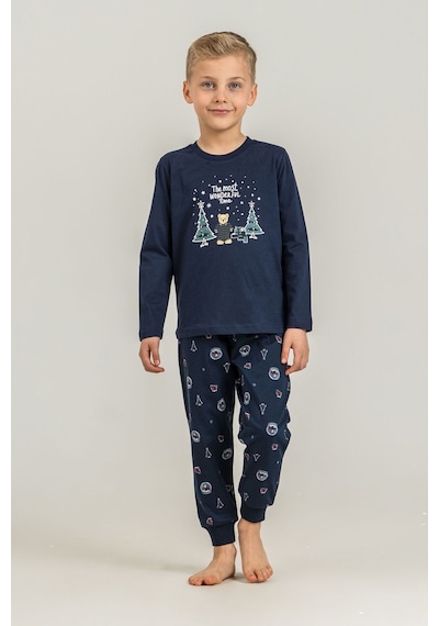 Rolypoly The Most Wonderful Time Baba Oğul Lacivert Uzun Kol Pijama Takım Rp3937-a-v1 Rp3937-a-v1 Rolypoly The Most Wonderful Time Baba Oğul Lacivert Uzun Kol Pijama Takım Rp3937-a-v1 Rp3937-a-v1