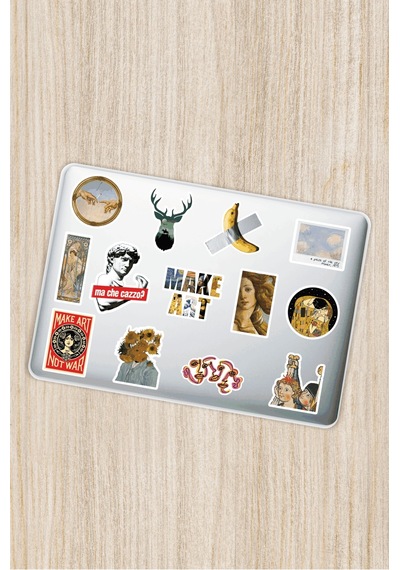 Art Sanat Dekoratif Laptop Notebook Tablet Telefon Sticker Set 18
