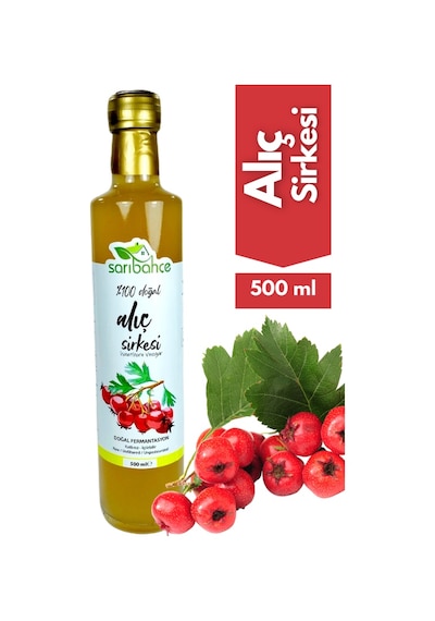 Alıç Sirkesi 500 Ml - Organik Doğal Fermente