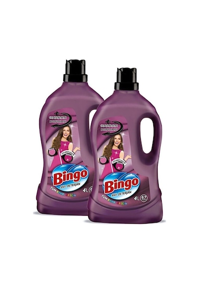 Bingo Sıvı Deterjan Snl- Sıvı Onaran Koruma 4l 2 Adet 2950 ML