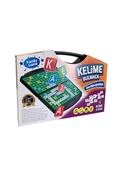 Kelime Bulmaca Aile Oyunu Kelime Dağarcığını Geliştirir 6+ Yaş 2-4 Oyuncu Eğitici Zeka Oyunu