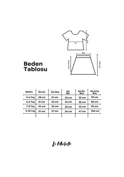 Le Mabelle Lila Payetli Bluz Ve Kat Kat Kuyruklu Tül Etek Kız Çocuk İkili Takım - Viven Mor