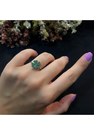 Stela Trend Yonca Yüzük - 553893536
