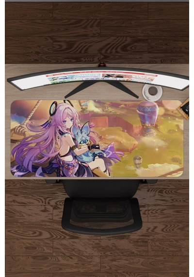 Citlali Genshin Impact Anime Gacha V1 - 90x40 Xxl Gaming Mouse Pad Fare Altlığı