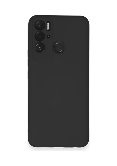 Tecno Pova Neo Kılıf Nano İçi Kadife Silikon - Siyah