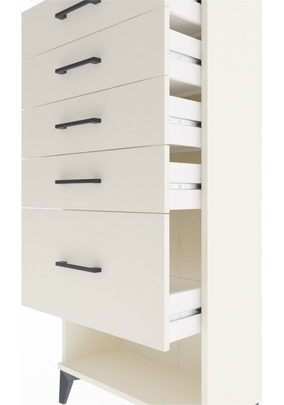 Arges Dolap 5 Çekmeceli 60x30x134 Aytaşı-aytaşı Aytaşı