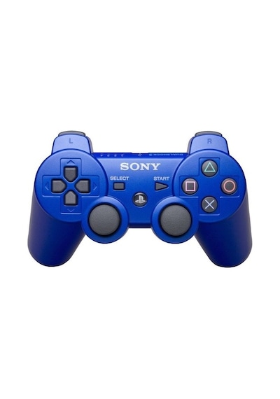 Playstation PS3 Oyun Kolu Mavi Şarj Kablosu ile Birlikte