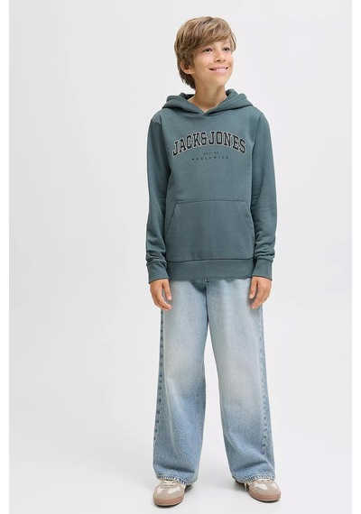 Jack & Jones Çocuk Jjecaleb Sweatshirt Mavi