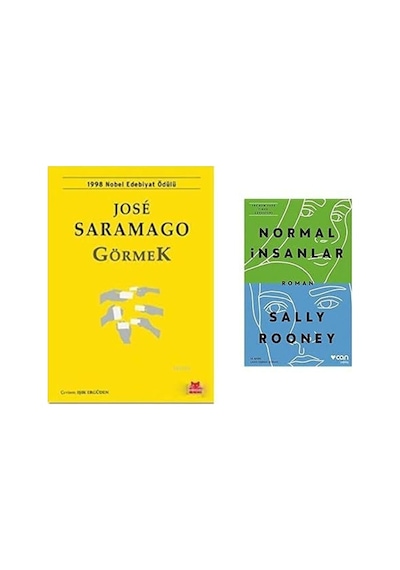 Jose Saramago Gormek + Normal İnsanlar 2 Set
