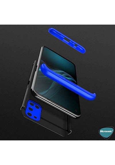 Için Kılıf Double Dip 360 Protective Kırmızı A52 İle Uyumlu Kılıf - Kırmızı