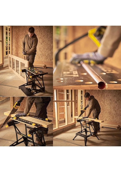 Stanley Stst83400-1 İkisi Bir Arada Katlanır Çalışma Tezgahı