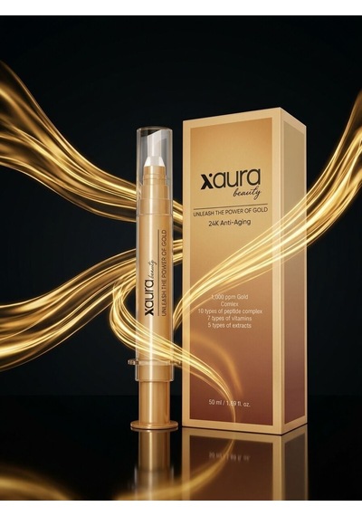X-aura Beauty 24k Gold & Peptit Lifting Etkili Kırışıklık Karşıtı Peeling Serum 20 Ml