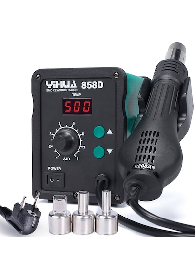Yihua 858d Sıcak Havya İstasyonu