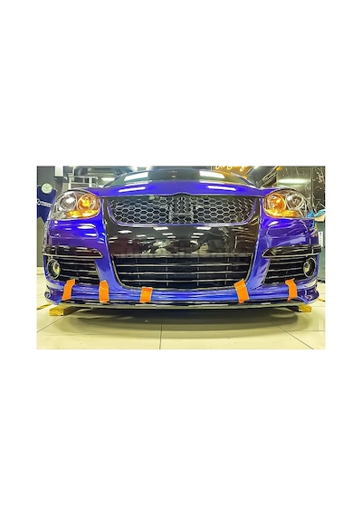 Vw Golf 5 R32 Ön Ek Plastik Siyah Karlık-ön-ek-bodykit 2003 2004 2005 2006 2007 2008 2009