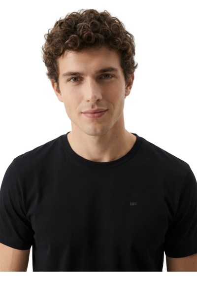 LOFT Regular Fit Erkek Tshirt K.kol Lf2042276 Q1.v1 Siyah