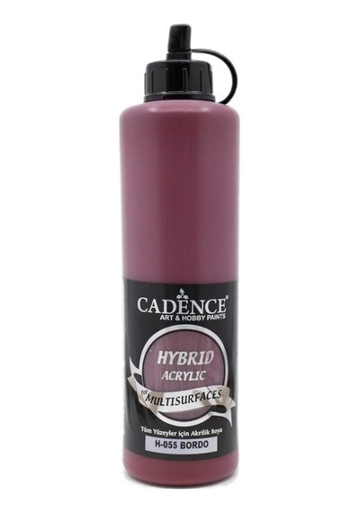 Bordo Multisurface Akrilik Boya H055 - 500 Ml Karışık Karışık