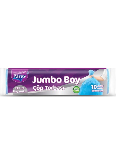 Ekstra Dayanıklı Çöp Torbası Boy 10'lu