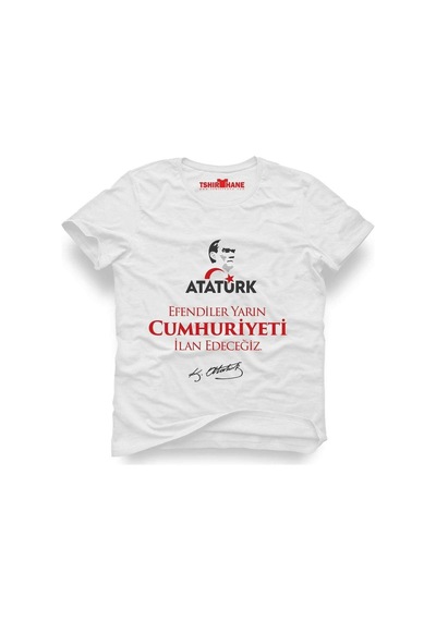 Tshirthane Atatürk Efendiler 29 Ekim Tişört Erkek Tshirt