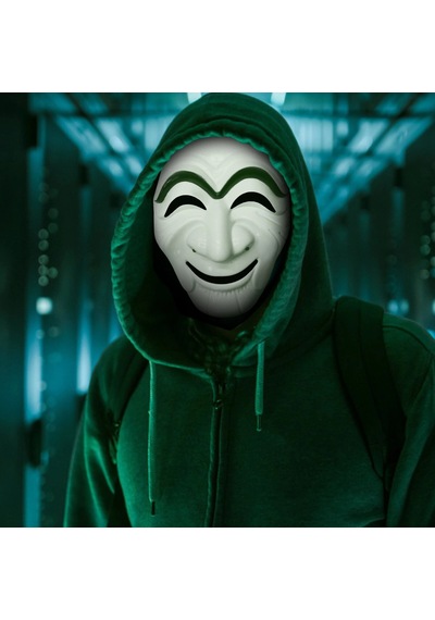 Koreli Teatral Hahoe Maskesi - Para Heist Maskesi - Dali Maskesi 50543 Yetişkin