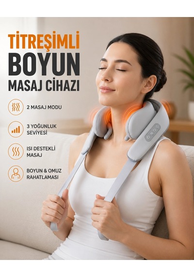 Boyun Aleti Biyonik Yoğurma Teknolojili 1800mah Şarjlı