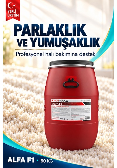 Alfa F1 Ultra Halı Yıkama Şampuanı 60kg Tekli