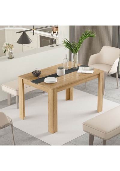 Aven Yemek Masası 120x80 Sepet-antrasit Ave21-sa Antrasit
