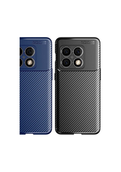 Zore One Plus 10 Pro Kılıf Nvth Negro Silikon Kapak - Lacivert