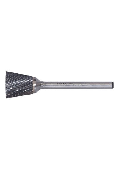 Dwcarbide N Tipi Ters Konik Karbür Kalıpçı Frezeleri 3.0 X 3mm Komple Karbür