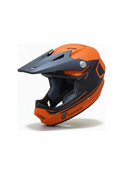 Asistan Full Face Tam Korumalı Kask 57-58 Turuncu