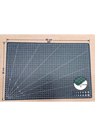 Tamir Kesim Pedi Matı A3 45 30cm Kalınlık 1.4mm Yeşil