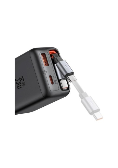 Mcdodo Ch-1280 Freego Serisi 35w Gan Şarj Cihazı Dahili Geri Sarılabilir Type-c Kablolu Mcdodo Ch-1280 Freego Serisi 35w Gan Şarj Cihazı Dahili Geri Sarılabilir Type-c Kablolu