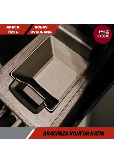 2024-2026 Model Renault Duster Uyumlu Orta Konsol Düzenleyici Manuel El Frenlı Araclara Uyumlu
