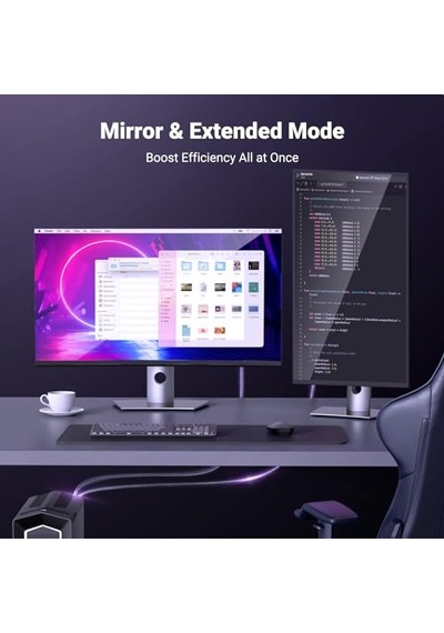 8k 60hz Displayport 1.4 To Hdmı 2.1 Örgülü Kablo, 1m, 80395 Diğer