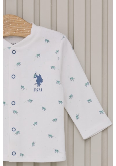 U.S. Polo Assn. U.s. Polo Assn Erkek Bebek Beyaz Takım Beyaz