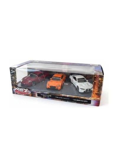 Wp6434 Msz 1/64 Porsche 911 Gt2 Rsaudi Rs5,bmw-ekn Diğer