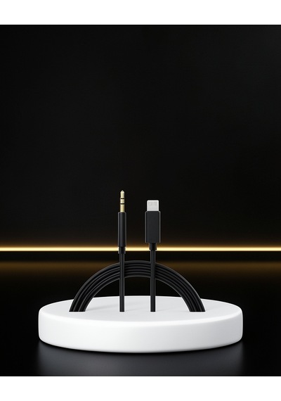 Lightning To 3.5mm Aux Dönüştürücü 1m UczzzApple Uyumlu iPhoneaux-2 Diğer